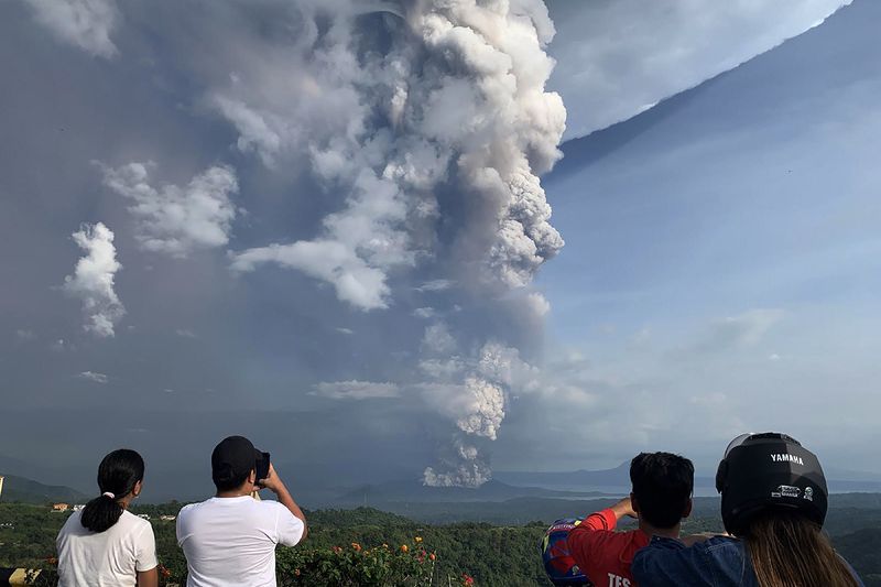 塔爾火山最新動態(tài)，地質(zhì)奇跡蘇醒的震撼見證